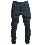 Apache Dark Denim Carrot Fit Jeans -
