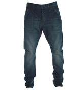 Denham Apache OBL Dark Denim Carrot Fit Jeans -