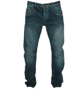 Cutter Dark Denim Slim Fit Jeans -