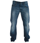 Denham Cutter IBS Mid Denim Regular Fit Jeans -