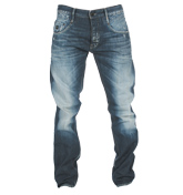 Cutter ISD Mid Denim Jeans - 34` Leg
