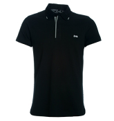 Mopar Black Pique Polo Shirt