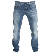 Denham Skin IVS Blue Skinny Fit Jeans - 32`
