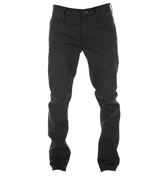 Denham Skin WBT Black Button Fly Jeans