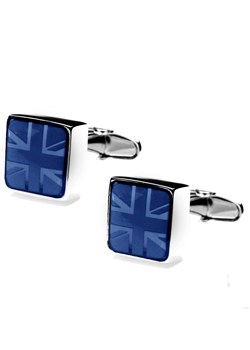 Denisonboston Blue Union Jack Mindy Cufflinks