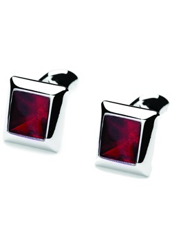 Denisonboston Diamo Jewell Ruby Cufflinks CA3304