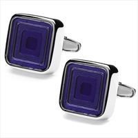 denisonboston Purple Dandy Step Cufflinks by