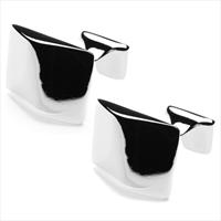 denisonboston Steel Hump Cufflinks by