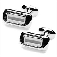 denisonboston Steel Thor Band Cufflinks by
