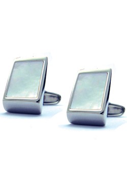 Denisonboston Targa Mother of Pearl Cufflinks