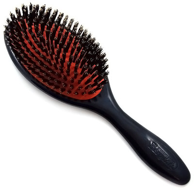 Denman Genuine Boar Bristle Hair Grooming Brush