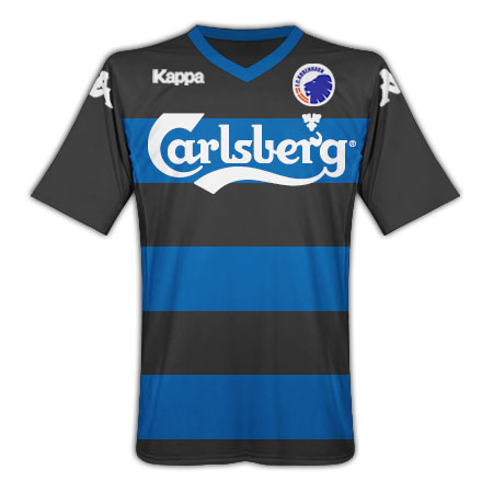 Denmark Kappa 2010-11 FC Copenhagen Kappa Away Shirt