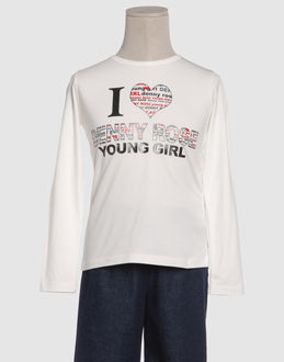 DENNY ROSE TOP WEAR Long sleeve t-shirts GIRLS on YOOX.COM