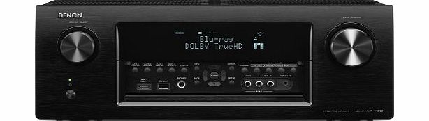 Denon AVRX4000 Networked 3D Ready Home Cinema Receiver with Airplay amp; 4K Upscaling (Black)