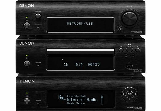 Denon DF109DAB Network   CD Player Micro HiFi System Black