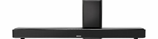Denon DHTS514 2-Way Soundbar System with Wireless Subwoofer - Black