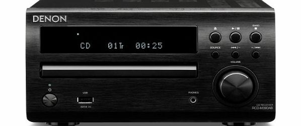 Denon RCD-M39 Micro HiFi System With DALI Zenzor 1 Speakers (Black)
