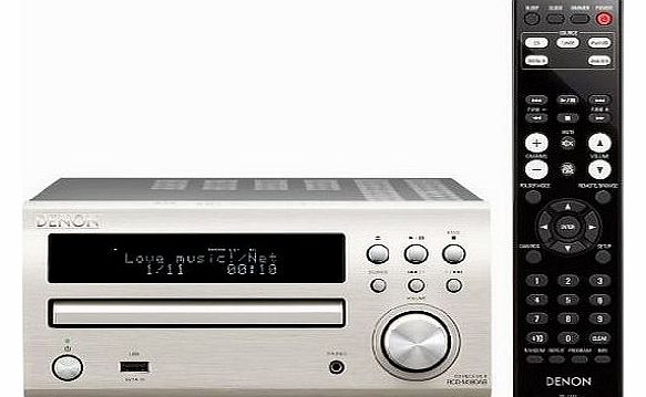 RCD-M39DAB Micro Component CD Receiver System - Silver