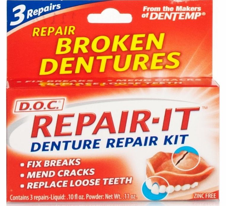 Dentemp D.O.C Denture Repair Kit