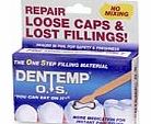 Dentemp One Step No Mix Tooth Filler for Loose Caps & Lost Fillings - 2g