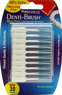 Denti-Brush, 2041[^]10085989 Wire Free Brushes 30 Pack 10085989