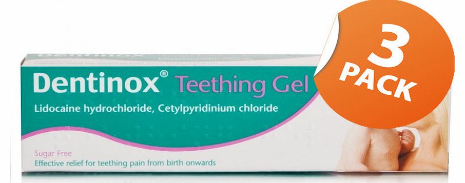 Dentinox Teething Gel Triple Pack