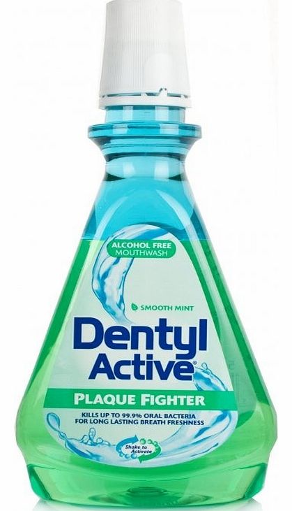 Active Plaque Fighter Smooth Mint Mouthwash