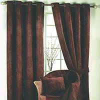 Curtain Chocolate 167 x 137cm