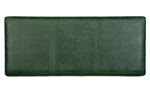 denver Faux Leather 2and#39;6 Headboard - Dark Green