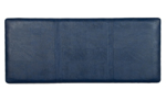 denver Faux Leather 4and#39;0 Headboard - Navy