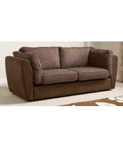 Denver Large Sofa - Chocolate