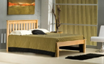 Low Footend Pine Bedstead 135cm x 190cm