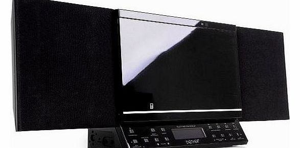 Microsystem iPhone/iPod docking station CD-player USB SD MP3 Denver MCI-103 blk.