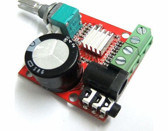 DEOK Mini DC 12V Digital Audio Amplifier 10W 10W 2 Channel Amplifier Class D