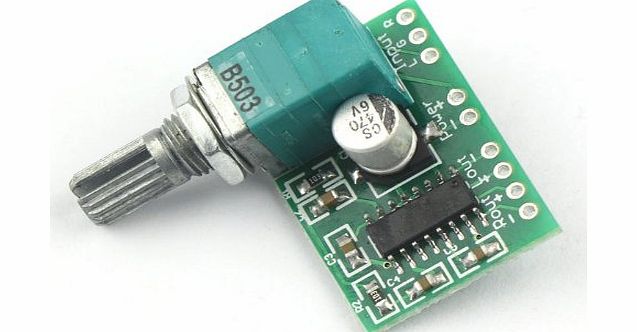 DEOK Small PAM8403 USB Power Stereo Audio Digital 5V Amplifier Home Speaker 3W 3W AMP