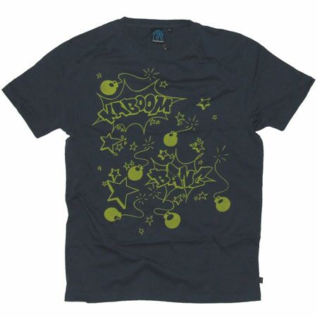 Kaboom Steel Blue T-Shirt