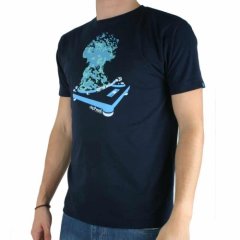 Dephect Mens Dephect Explosive Beats Tee Navy