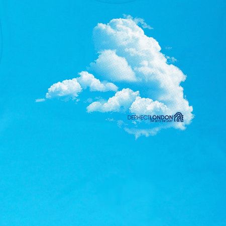 Dephect Skys The Limit Bright Blue T-Shirt