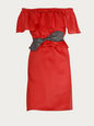 DEREK LAM DRESSES RED 42 IT DER-T-SS08DL612