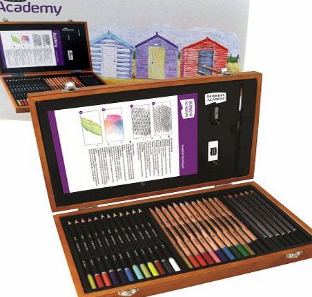 Derwent Academy Wooden Box Art Set