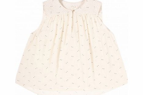 Des petits hauts Kabir stars blouse Ecru 36/37,38/39