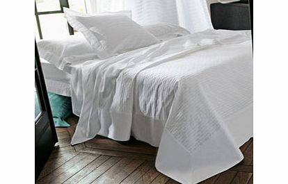 Descamps Iris Bedding Fitted Sheet (Matching Plain) Single