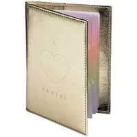 Design-Go My Passport Cover Gold