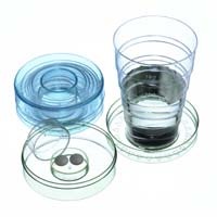 Design Go The Pocket Glass Yellow/Red