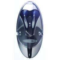 Design Go Travel Earphones Black and White