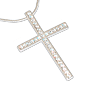Victoria Beckham style Cross & Chain