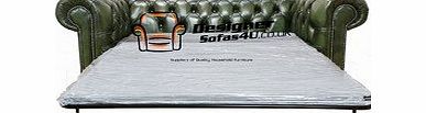 Designer Sofas4u Chesterfield 2 Seater Sofa Bed Antique Green