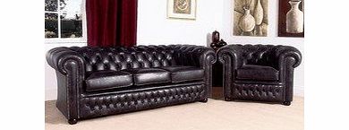Designer Sofas4u Chesterfield Egerton Leather Sofa UK Manufactured