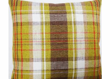 Designers Guild Green And Brown Cushion Cover Designers Guild Fabric Checks Throw Pillow Case Montserrat Scatter