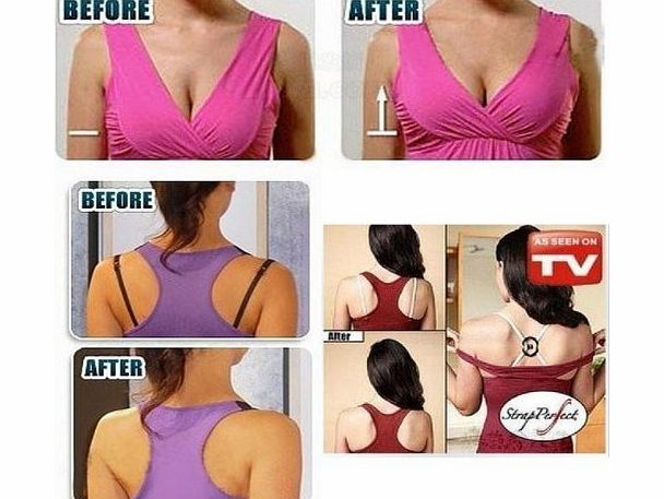 4 x Bra Back Clip Strap Cleavage Breast Bosom Enhancer Extender Maternity Breast Feeding Baby Clothing Babies Nursing No Sewing